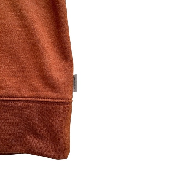 Eddie Bauer Long-Sleeve 1/4-Zip Camp Fleece Sweatshirt - Size Medium - Picture 6 of 12